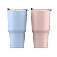 Вакуумный стакан с двойными стенками и ручкой